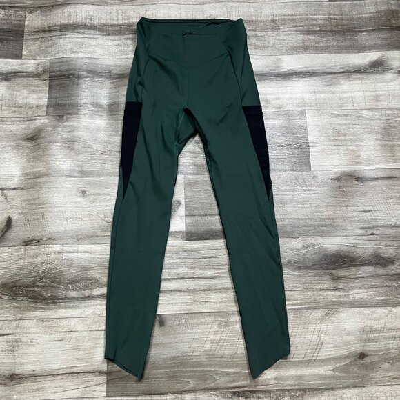 Gymshark Athletic Venture Leggings Obsidian Green NWT Women’s Size M - Picture 1 of 9